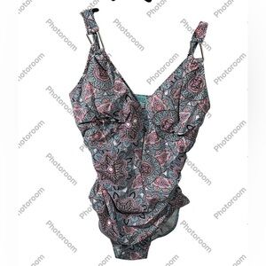 Assets By Sara Blakely,Spanx Swimsuit Sz Large